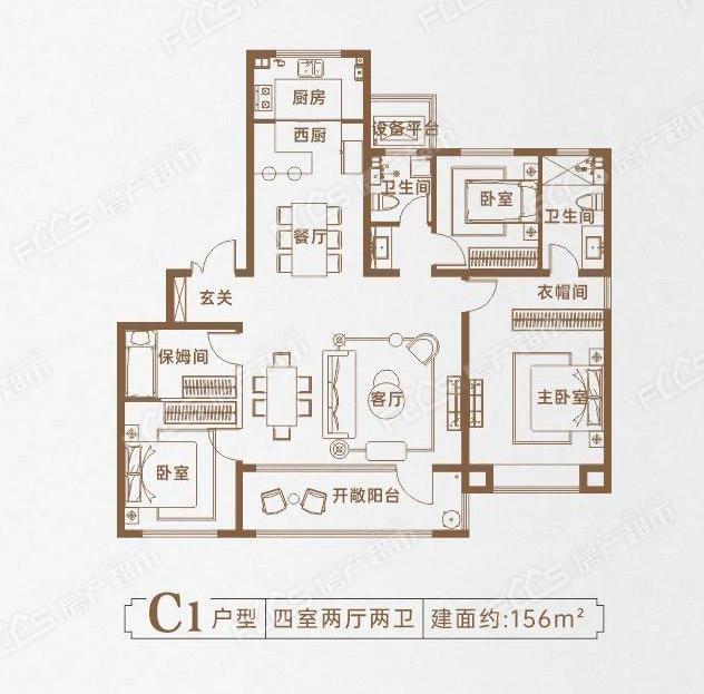 博兴泰丰小镇ty165户型