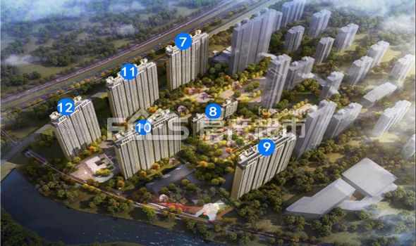 「蓝光悦府沙盘图,平面图,实景图是怎么样的?」- 莱芜房产超市