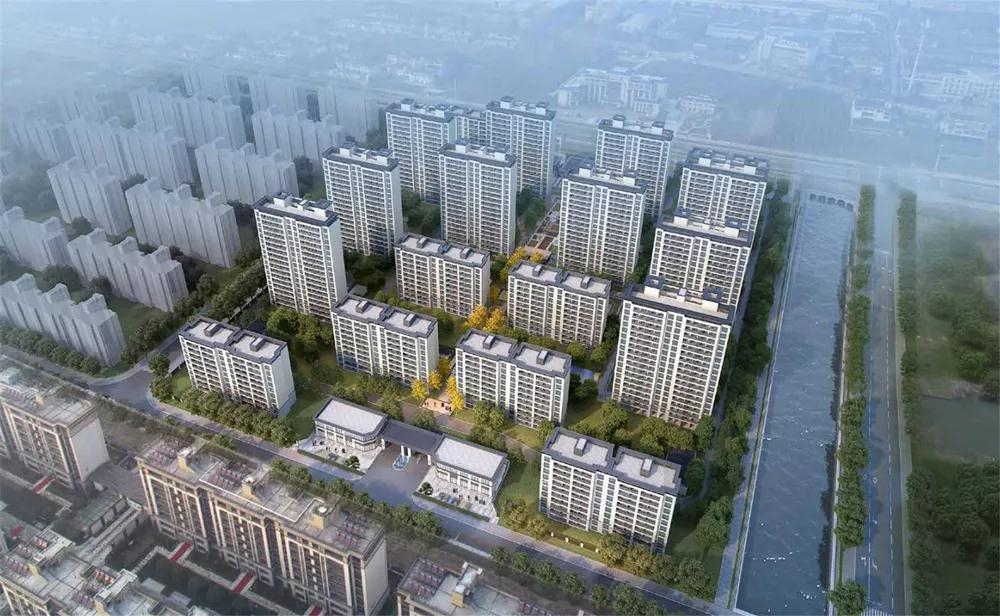 北湖蓝湾鸟瞰图