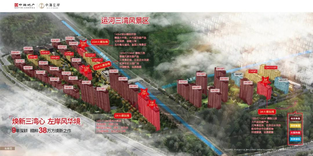 中海左岸鸟瞰图
