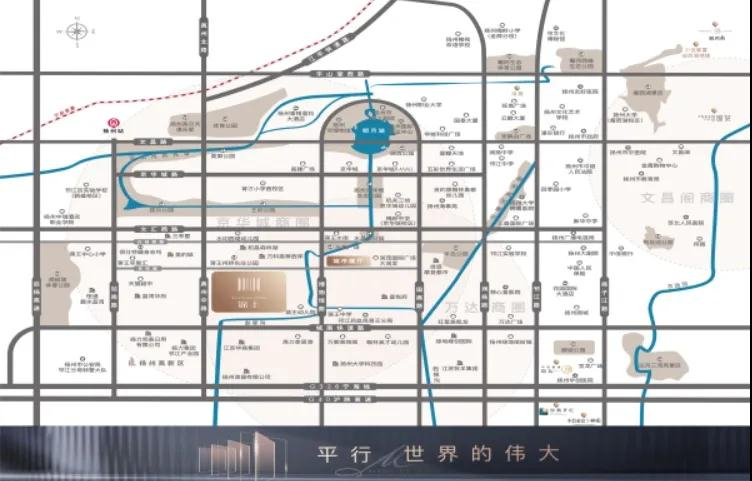 中信泰富锦上区位图