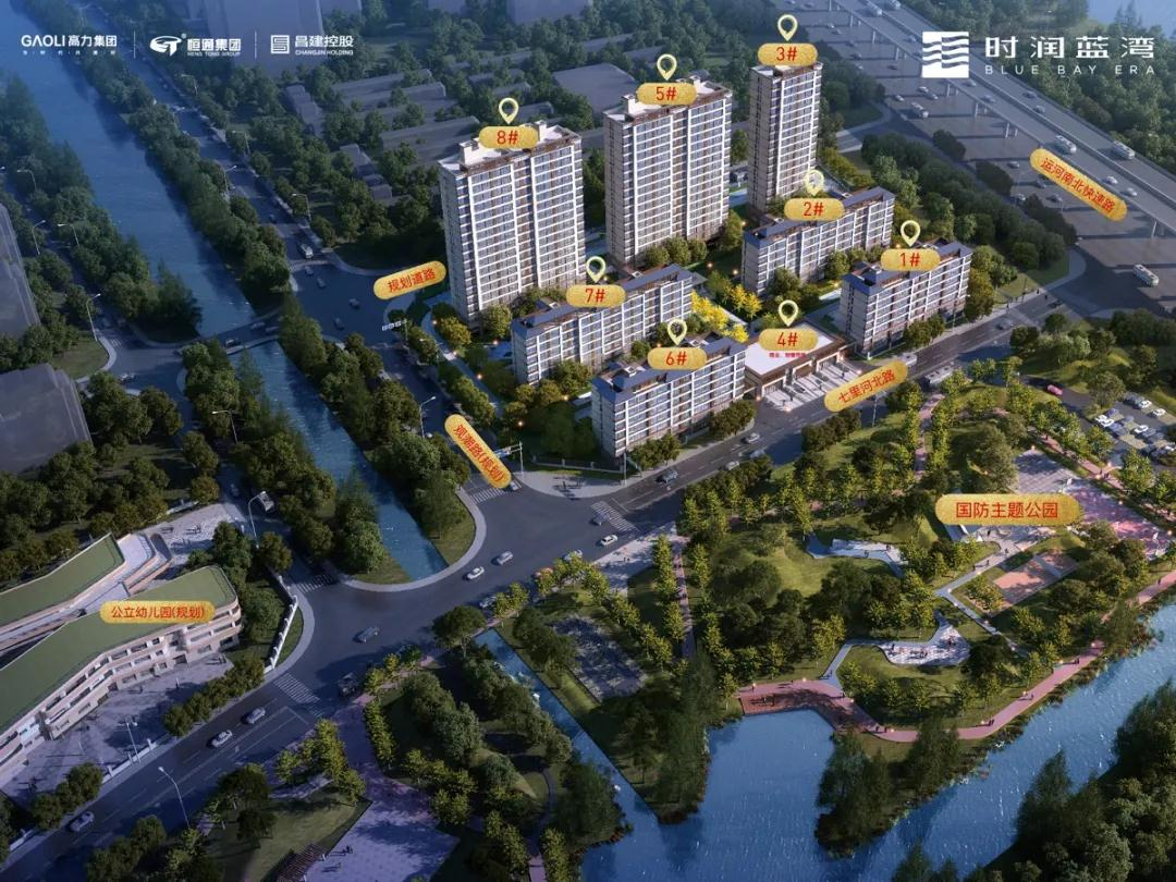 项目鸟瞰效果图