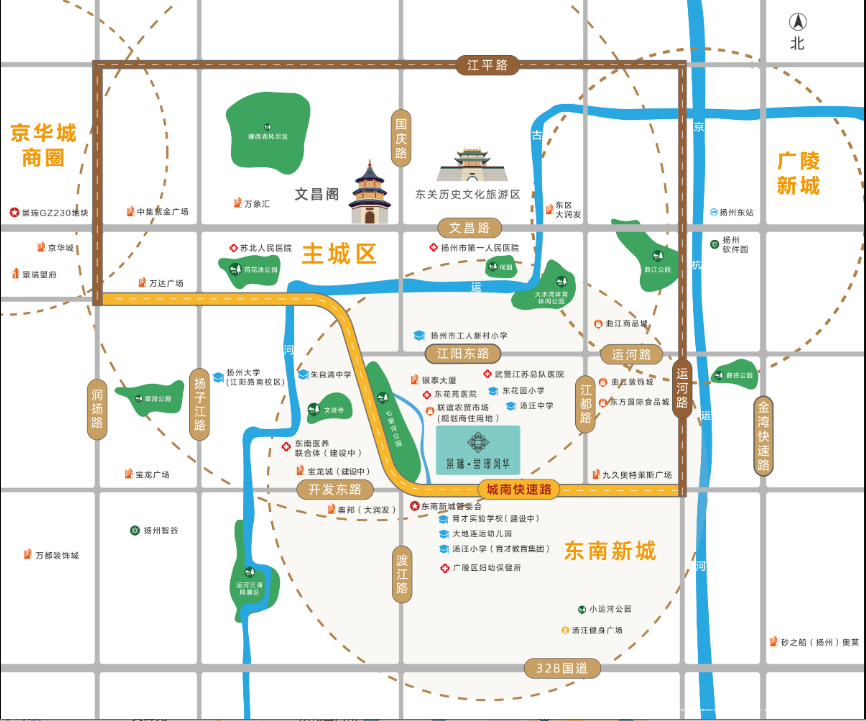 景瑞誉璟风华区位图