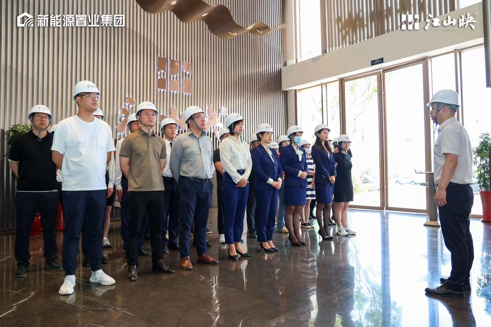 新能源江山映 6月14日锤子日，景观工程巡检，实景园林即将公开