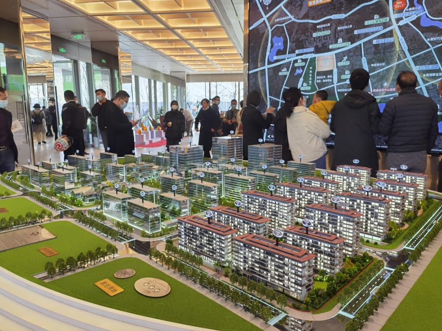 鹿鸣未来社区楼盘总平图1