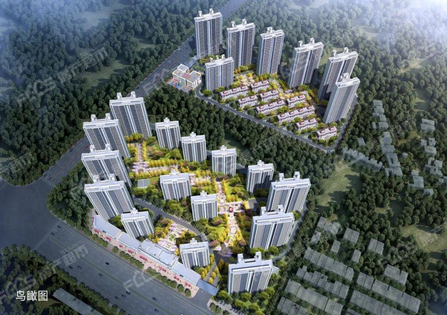 京山碧桂园云顶楼盘效果图1