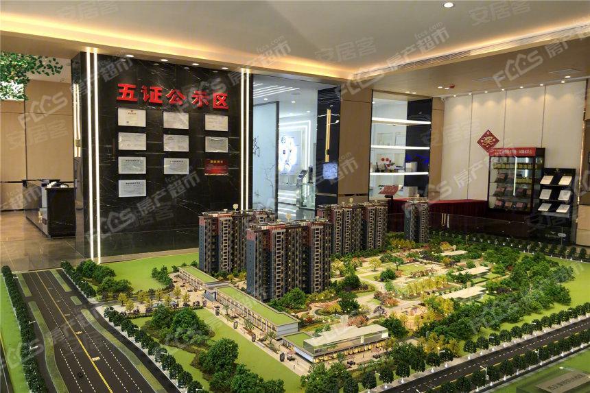 同湖水岸楼盘总平图1