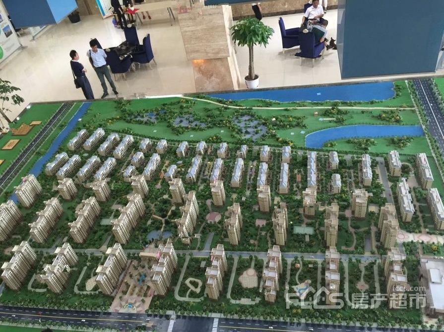 明发江湾城楼盘总平图1