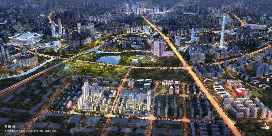 美的德信东樾玖院楼盘效果图1