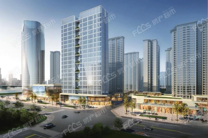 领地东原阅城楼盘效果图1