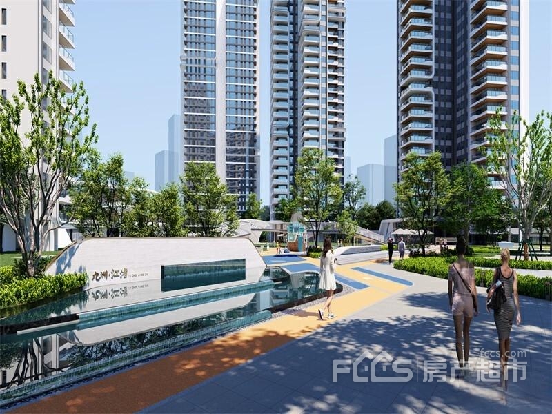 九洲江渚楼盘效果图3