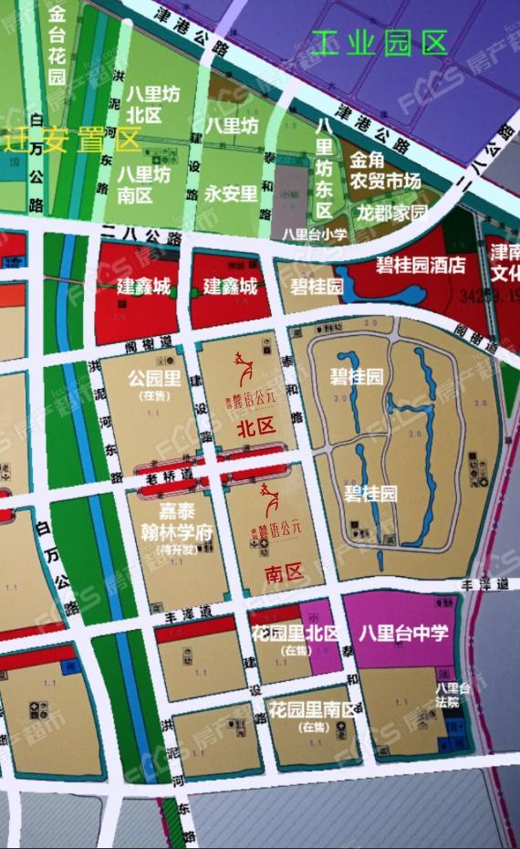 奥园麓语公元楼盘位置图1