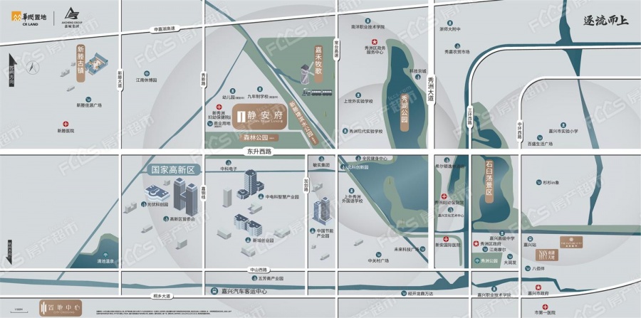 静安府邸楼盘位置图1