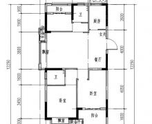 3室2厅2卫的户型图