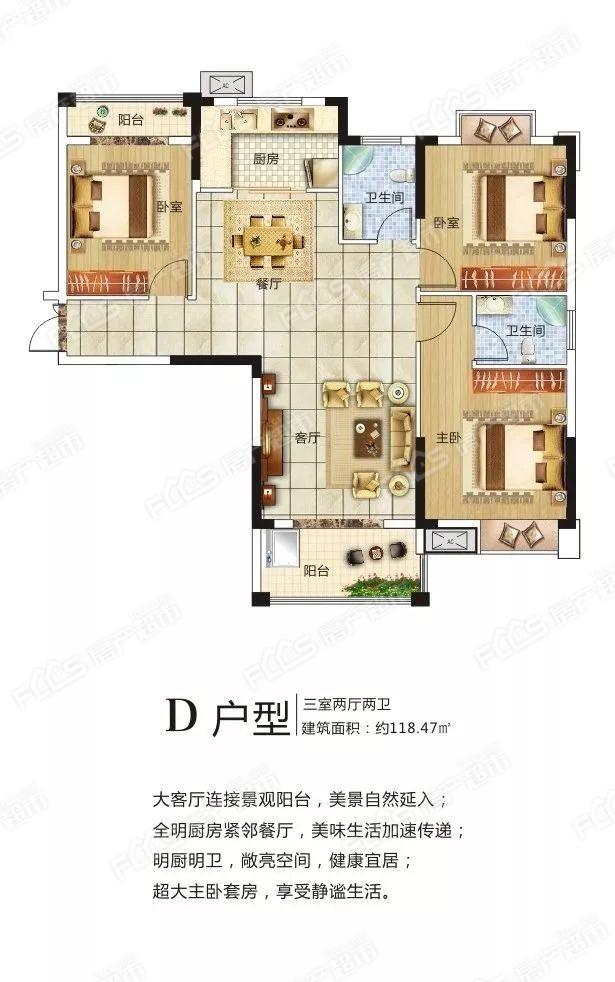 鑫利嘉境楼盘户型图2