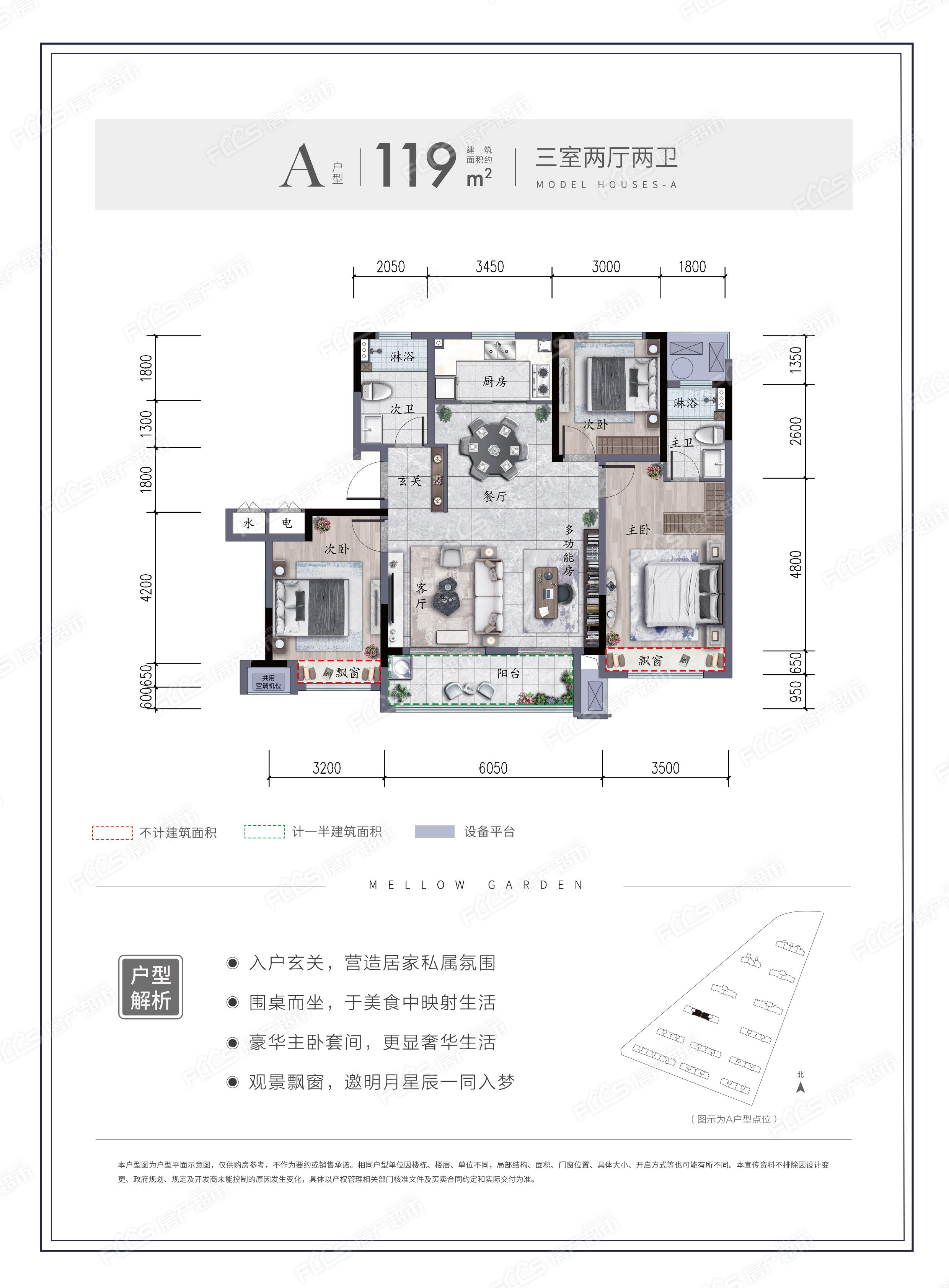 南浔新黄浦四象府户型图片