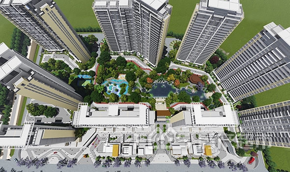 临安福地北区楼盘效果图1