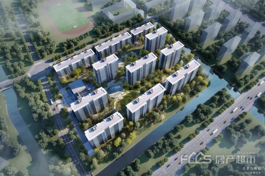 江南美墅楼盘总平图1